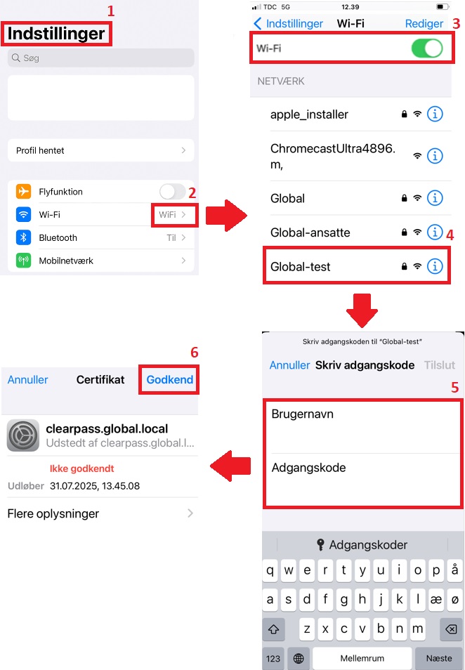 Forbind til Wi Fi Iphone Final